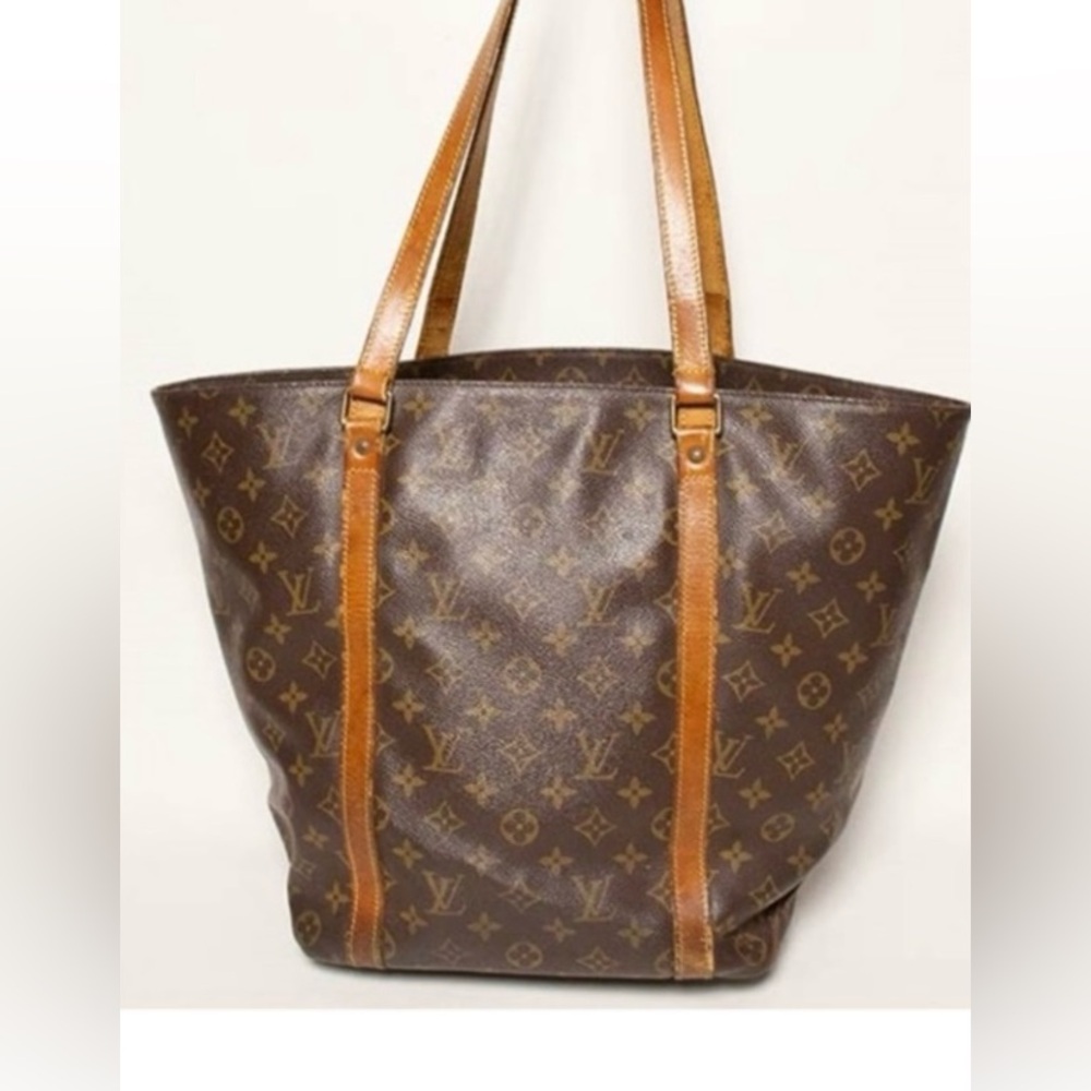 Auth Louis Vuitton Shopping Sac Le Tote